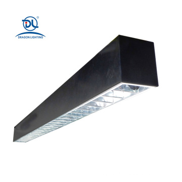 Black Housing Dimmable 30W LED  Linear Pendant Light Fixture